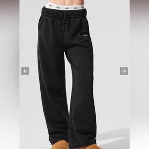 Womens Alo Accolade Straight Leg Sweatpant